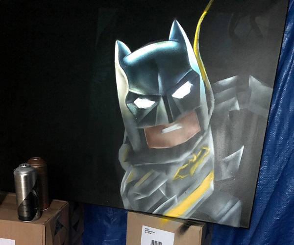 Graffiti batman workshop